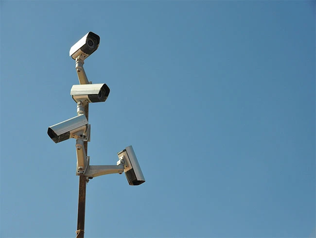 Câmera CCTV Pole