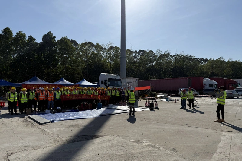 Junjiang venceu a licitação de retificação da torre de comunicação (NO.LXGC2024090179-2)