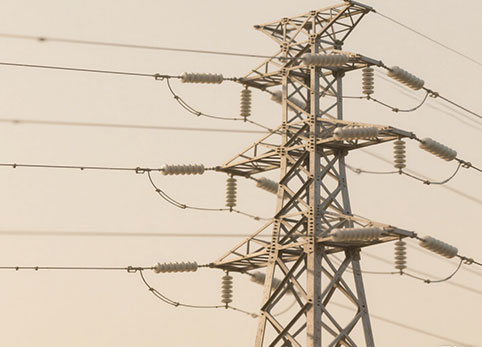 Torre de linha de transmissão 138 kV