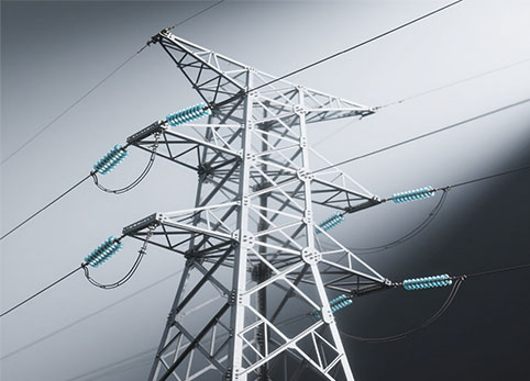 Torre de linha de transmissão 230 KV