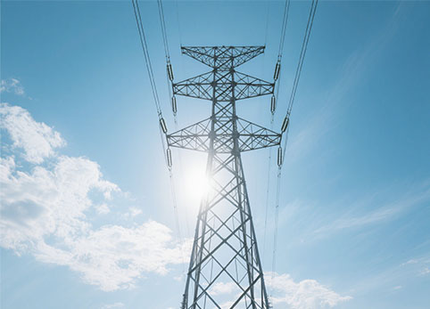 Torre de linha de transmissão 230 KV