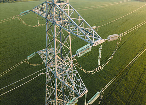 Torre de linha de transmissão 230 KV