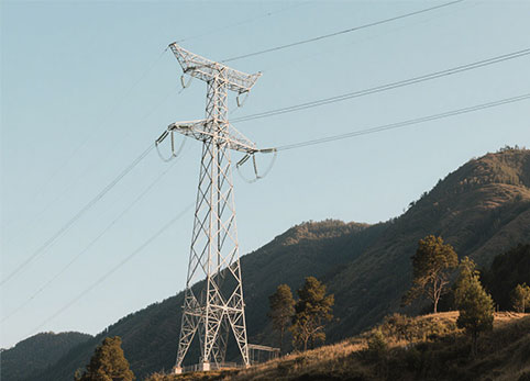 Torre da linha de transmissão 345 KV