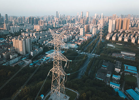 Torre da linha de transmissão 345 KV
