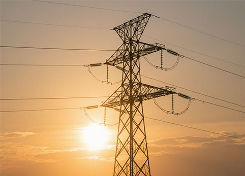 Torre da linha de transmissão 345 KV