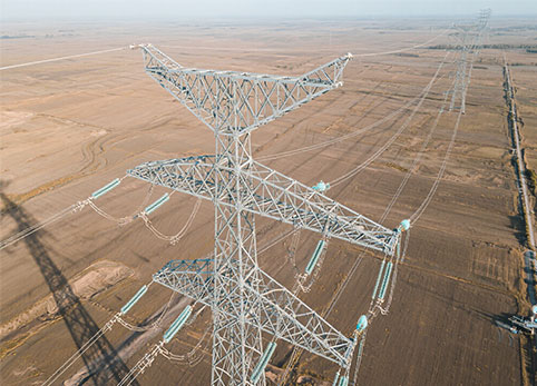 Linha de transmissão torre 400 KV