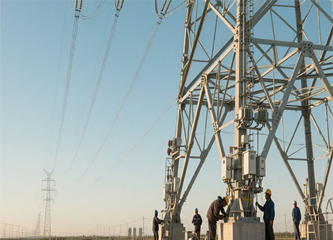 Torre da linha de transmissão 500 KV
