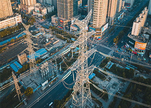 Torre da linha de transmissão 765 KV