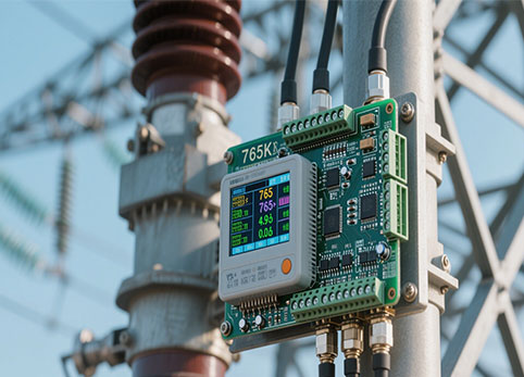 Torre da linha de transmissão 765 KV